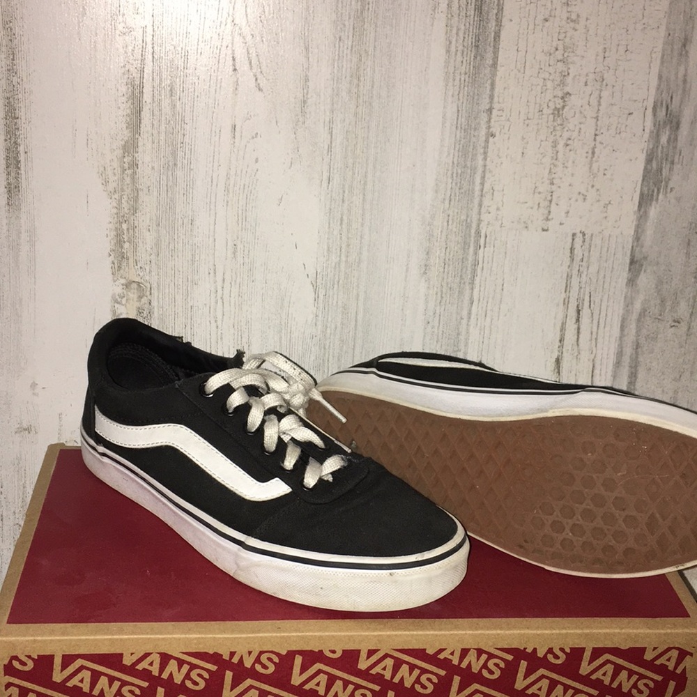Original black low-cut vans
